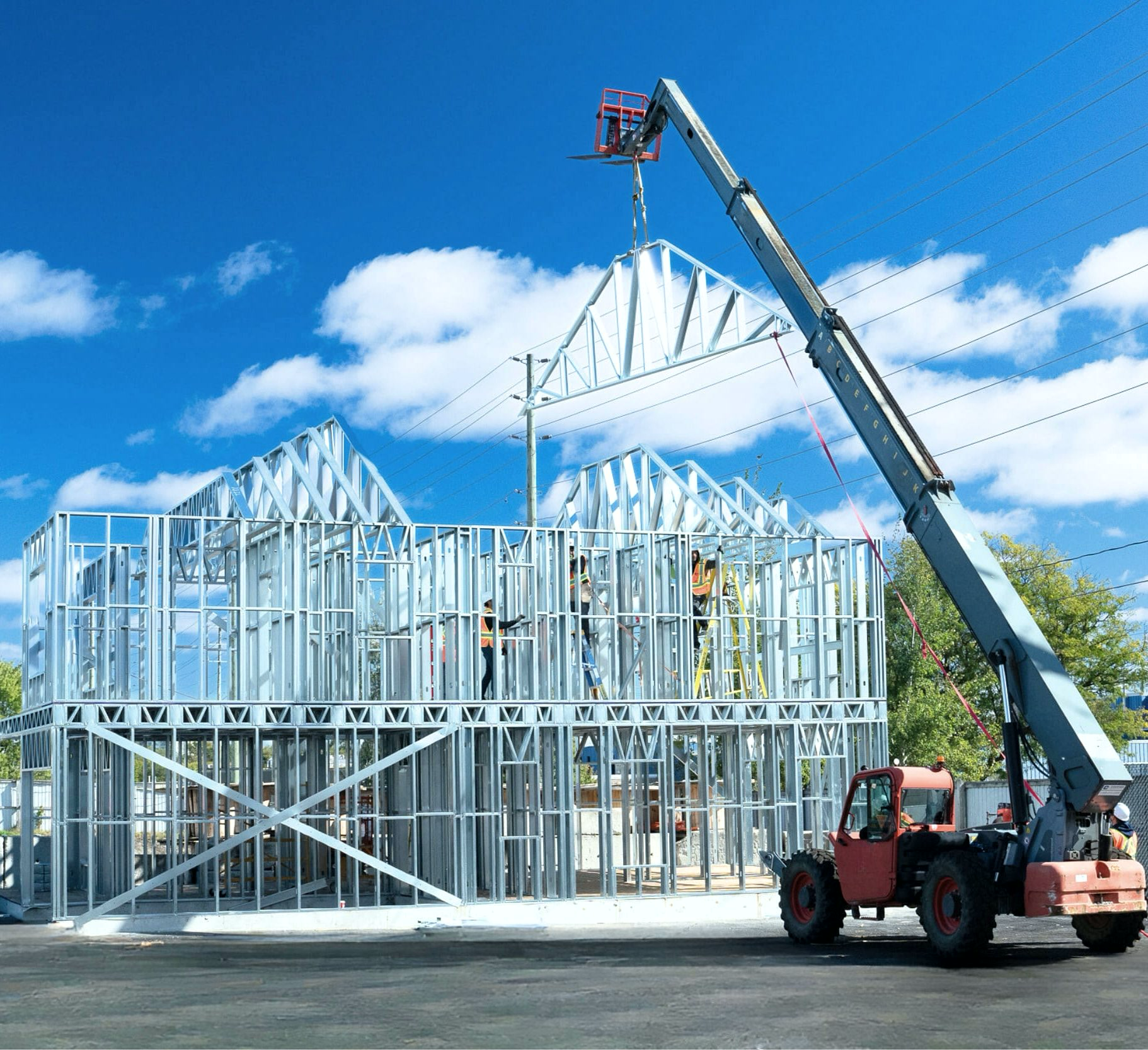EBS steel building
