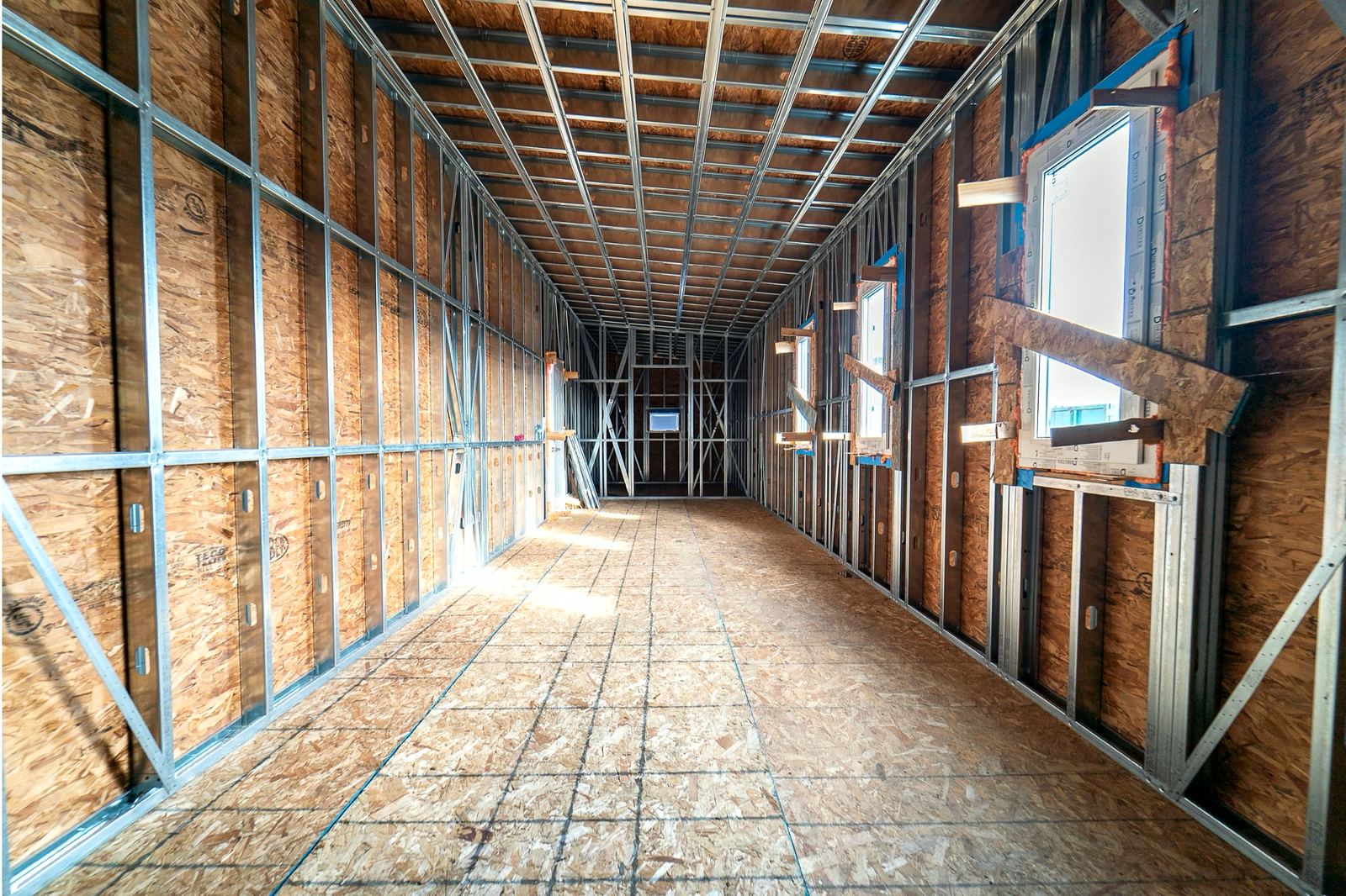 Hexagonal classrooms on their way to Parry Sound