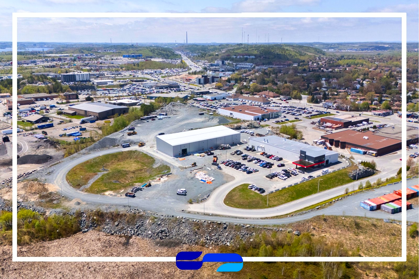 Sudbury ice hockey arena built with EBS cold-formed steel